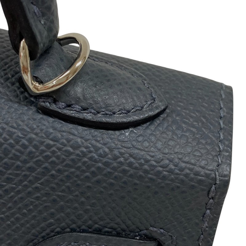 エルメス HERMES ミニケリー2 W刻 グリミスティ シルバー金具×ゴールド金具 エプソン レディース ハンドバッグ ショルダーバッグ