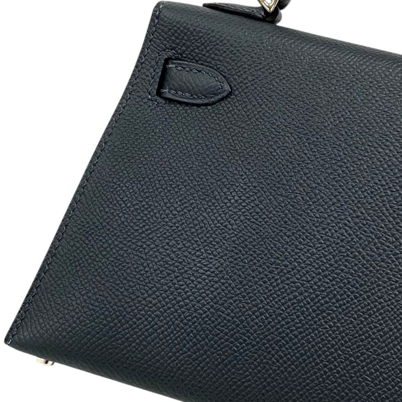 エルメス HERMES ミニケリー2 W刻 グリミスティ シルバー金具×ゴールド金具 エプソン レディース ハンドバッグ ショルダーバッグ