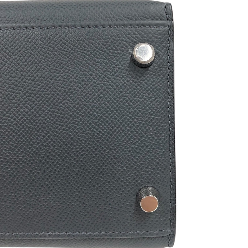 エルメス HERMES ケリー28　外縫い W刻印　(2024年製) グリミスティ　シルバー金具 ヴォーエプソン レディース ショルダーバッグ