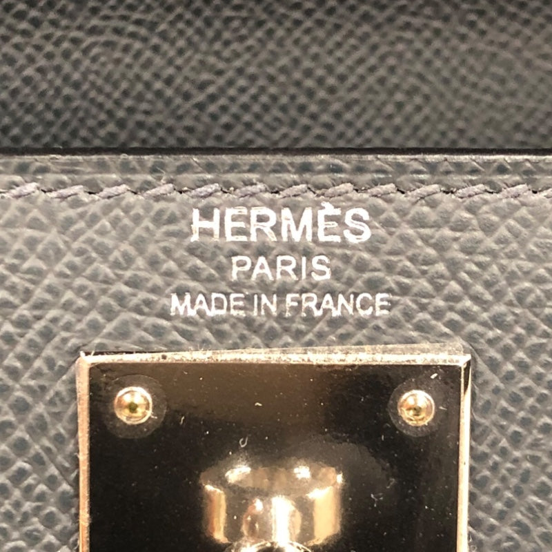 エルメス HERMES ケリー28　外縫い W刻印　(2024年製) グリミスティ　シルバー金具 ヴォーエプソン レディース ショルダーバッグ
