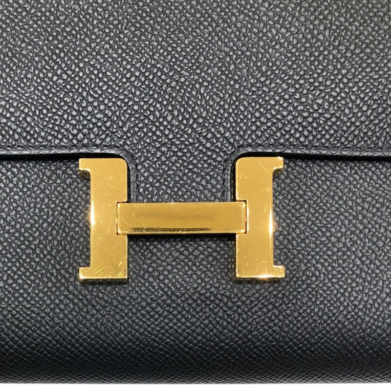 エルメス HERMES コンスタンストゥーゴー B刻印 GD金具 ヴォーエプソン エプソン ユニセックス ショルダーバッグ