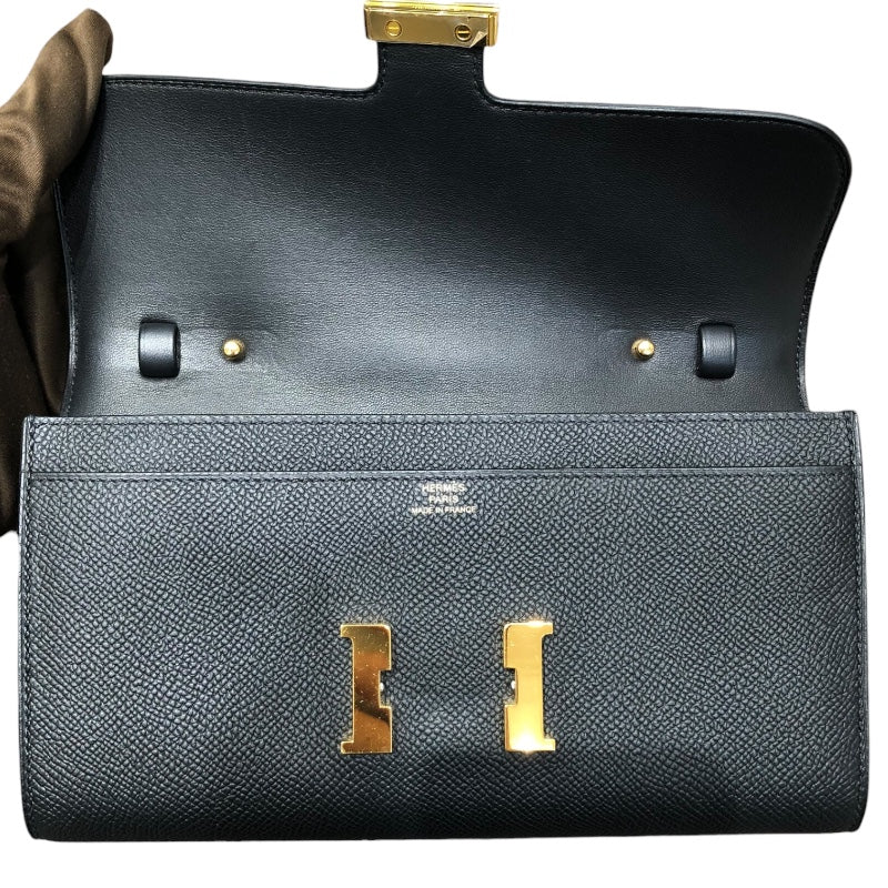 エルメス HERMES コンスタンストゥーゴー B刻印 GD金具 ヴォーエプソン エプソン ユニセックス ショルダーバッグ