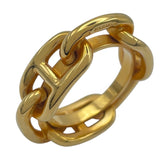 エルメス HERMES ルガデスカーフリング ゴールド メタル アクセサリー