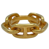 エルメス HERMES ルガデスカーフリング ゴールド メタル アクセサリー