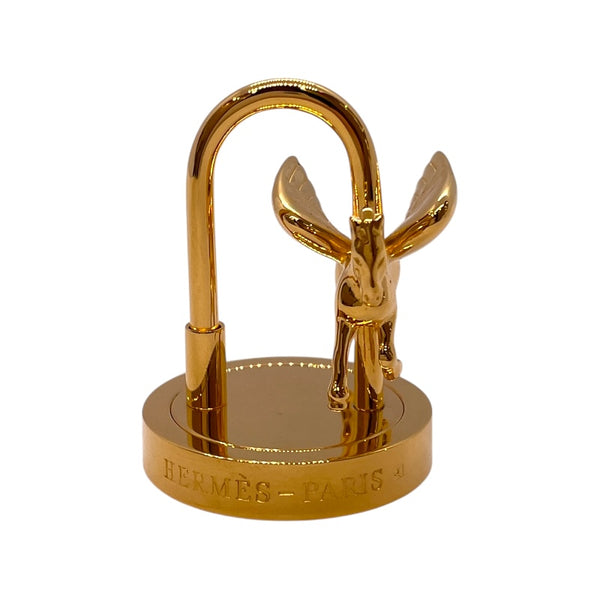エルメス HERMES アーネダンス カデナ　 ゴールド メタル アクセサリー