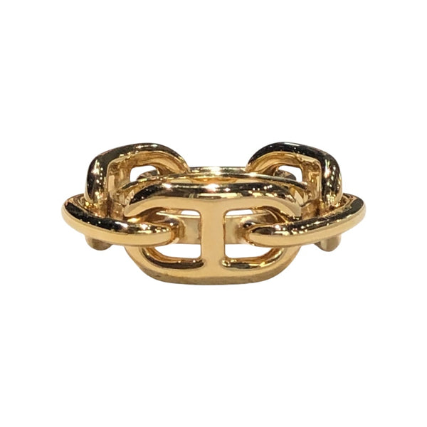 エルメス HERMES ルガデスカーフリング ゴールド メタル アクセサリー