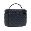 シャネル CHANEL タイムレスクラシック バニティバッグ AP2573 ブラック ゴールド金具 キャビアスキン レディース ハンドバッグ