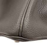 エルメス HERMES バーキン30 T刻 エタン シルバー金具 トゴ レディース ハンドバッグ