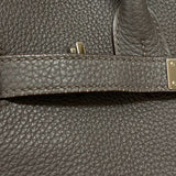 エルメス HERMES バーキン30 T刻 エタン シルバー金具 トゴ レディース ハンドバッグ