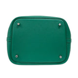 エルメス HERMES ピコタンロックMM W刻 ヴェールヴェルティゴ シルバード金具 トリヨンクレマンス レディース ハンドバッグ