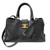 セリーヌ CELINE ミディアム アポリーヌ 2WAY ショルダーバッグ 114963 ブラック サプルカーフ レディース ハンドバッグ