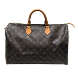 ルイ・ヴィトン LOUIS VUITTON スピーディー40 M41522 ブラウン PVC レディース ボストンバッグ