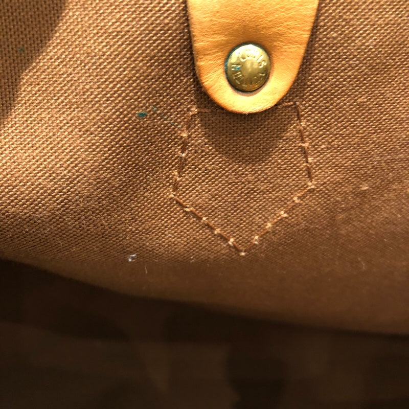 ルイ・ヴィトン LOUIS VUITTON スピーディー40 M41522 ブラウン PVC レディース ボストンバッグ