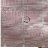 シャネル CHANEL ニュートラベルライントートMM A15991 8番台 ピンク ナイロンジャガード レディース トートバッグ