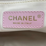 シャネル CHANEL ニュートラベルライントートMM A15991 8番台 ピンク ナイロンジャガード レディース トートバッグ