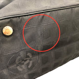 シャネル CHANEL ﾆｭｰﾄﾗﾍﾞﾙﾗｲﾝﾄｰﾄMM A15991 ブラック ナイロンジャガード レディース トートバッグ