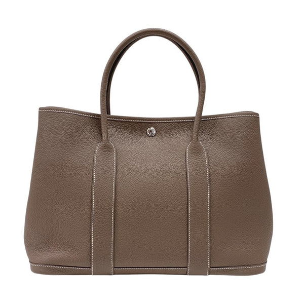 エルメス HERMES ガーデンパーティPM D刻 エトゥープ ネゴンダ ユニセックス トートバッグ