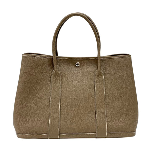 エルメス HERMES ガーデンパーティPM D刻 エトゥープ ネゴンダ ユニセックス トートバッグ