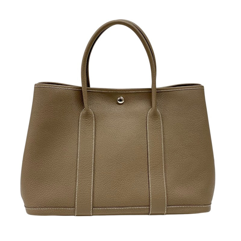 エルメス HERMES ガーデンパーティPM D刻 エトゥープ ネゴンダ ユニセックス トートバッグ