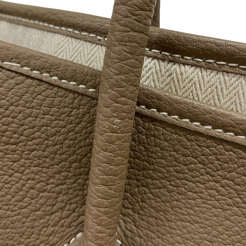 エルメス HERMES ガーデンパーティPM D刻 エトゥープ ネゴンダ ユニセックス トートバッグ