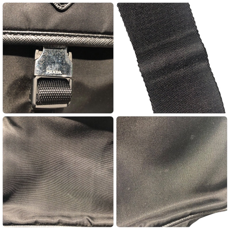 プラダ PRADA ナイロン ショルダーバッグ 2VH269 ブラック ナイロン ユニセックス ショルダーバッグ