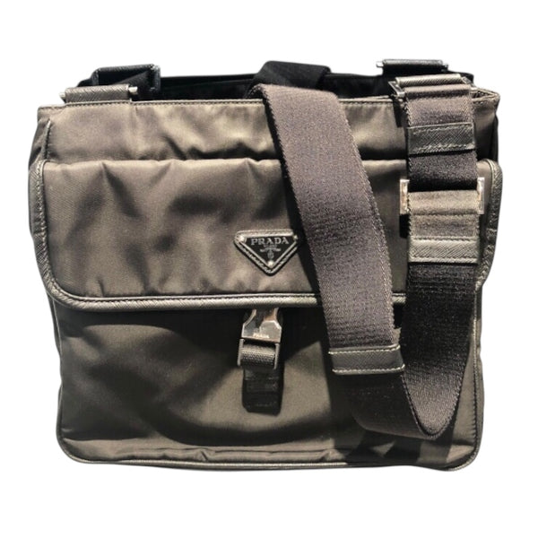 プラダ PRADA ナイロン ショルダーバッグ 2VH269 ブラック ナイロン ユニセックス ショルダーバッグ