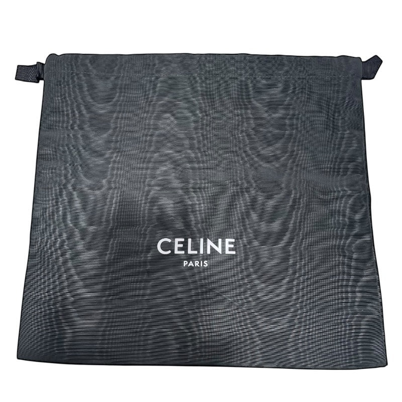 セリーヌ CELINE ベルトバッグ ナノ 189003 グレー ゴールド金具 グレインカーフ レディース ショルダーバッグ
