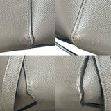 セリーヌ CELINE ベルトバッグ ナノ 189003 グレー ゴールド金具 グレインカーフ レディース ショルダーバッグ