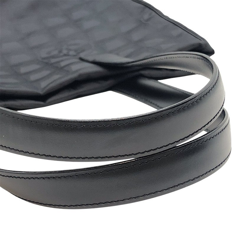 シャネル CHANEL ニュートラベル ライントート MM A15991 ブラック×GD金具 ナイロン/レザー レディース トートバッグ