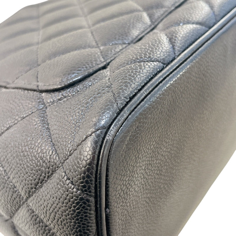 シャネル CHANEL 復刻トート A01804 ブラック キャビア レディース トートバッグ