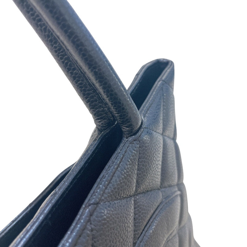 シャネル CHANEL 復刻トート A01804 ブラック キャビア レディース トートバッグ