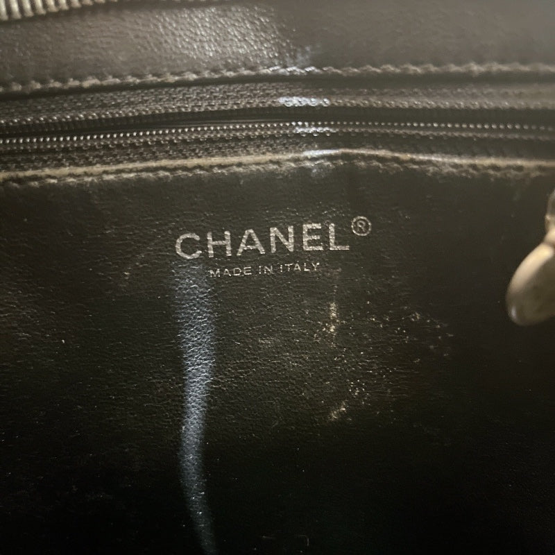 シャネル CHANEL 復刻トート A01804 ブラック キャビア レディース トートバッグ