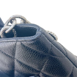 シャネル CHANEL 復刻トート A01804 ブラック キャビア レディース トートバッグ