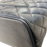 シャネル CHANEL 復刻トート A01804 ブラック キャビア レディース トートバッグ