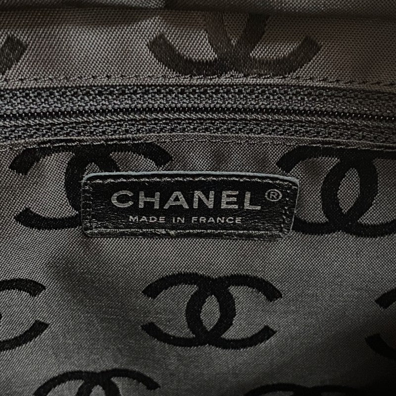 シャネル CHANEL カンボンライントート ミディアム A25167 ベージュ×ブラック レディース ハンドバッグ