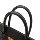 エルメス HERMES バーキン40 C刻 ブラック ゴールド金具 トゴ レディース ハンドバッグ