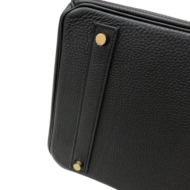 エルメス HERMES バーキン40 C刻 ブラック ゴールド金具 トゴ レディース ハンドバッグ