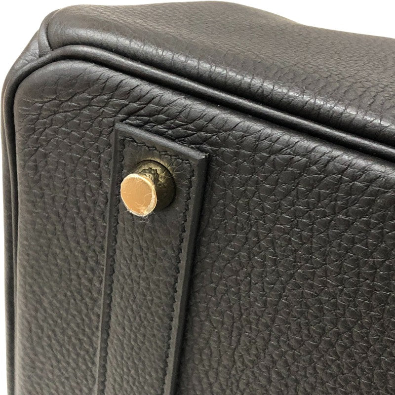 エルメス HERMES バーキン40 C刻 ブラック ゴールド金具 トゴ レディース ハンドバッグ