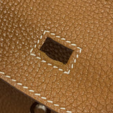 エルメス HERMES バーキン30 □N刻 ゴールド シルバー金具 トゴ レディース ハンドバッグ