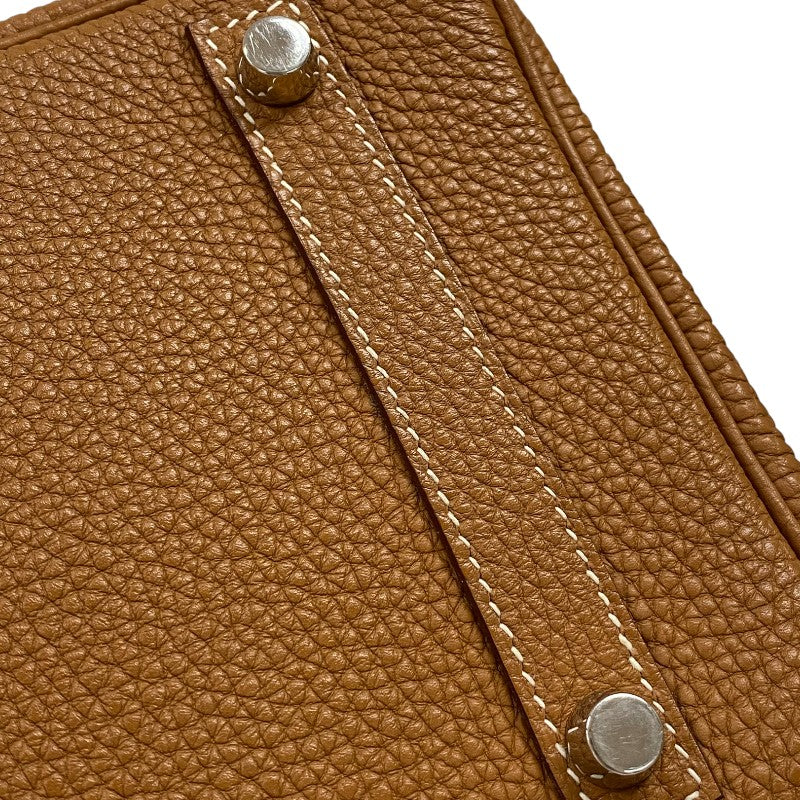 エルメス HERMES バーキン30 □N刻 ゴールド シルバー金具 トゴ レディース ハンドバッグ