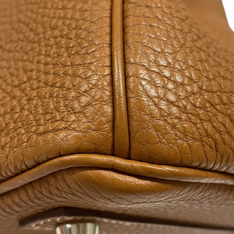 エルメス HERMES バーキン30 □N刻 ゴールド シルバー金具 トゴ レディース ハンドバッグ