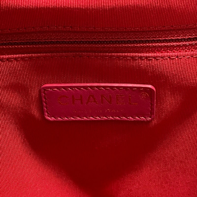 シャネル CHANEL マトラッセ バケットホーボーバッグ AS1877 ブラック パテントカーフ レディース ショルダーバッグ