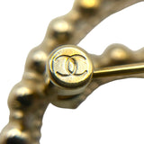 シャネル CHANEL ココマークブローチ シルバー GP レディース ブローチ