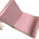 シャネル CHANEL マトラッセ 二つ折り財布 AP4086 ピンク ゴールド金具 キャビアスキン レディース ウォレット