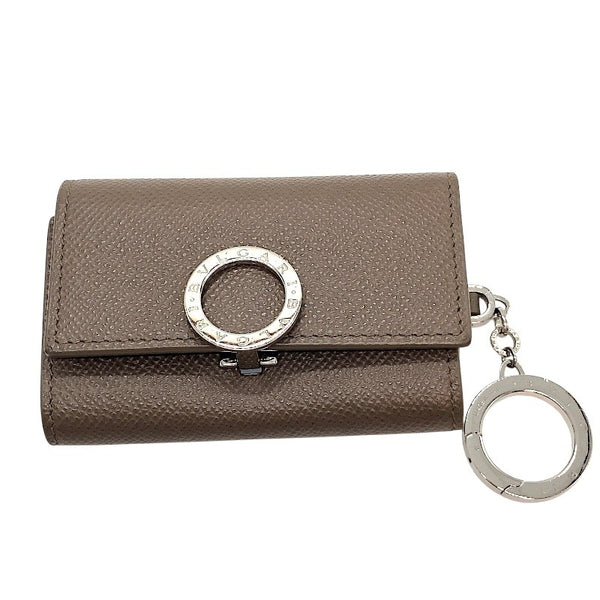 ブルガリ BVLGARI ブルガリブルガリ6連キーケース 293754 323 トープ×SV金具 レザー/メタル メンズ キーケース