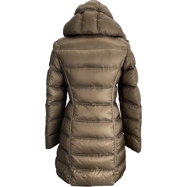 モンクレール MONCLER ROMARIN ダウンコート ベージュ ナイロン レディース その他アウター