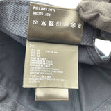 ミュウミュウ miu miu フロントロゴ刺繍ベースボールキャップ ５HC179 ネイビー コットン ユニセックス その他ファッション雑貨