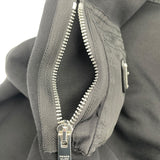 プラダ PRADA トライアングルロゴフーデッドパーカー UJL04C ブラック コットン メンズ パーカー