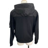 プラダ PRADA トライアングルロゴフーデッドパーカー UJL04C ブラック コットン メンズ パーカー