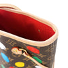 ルイ・ヴィトン LOUIS VUITTON ネヴァーフルMM 草間彌生コラボ M46381 ブラウン モノグラム・ペインティッドドッド レディース トートバッグ